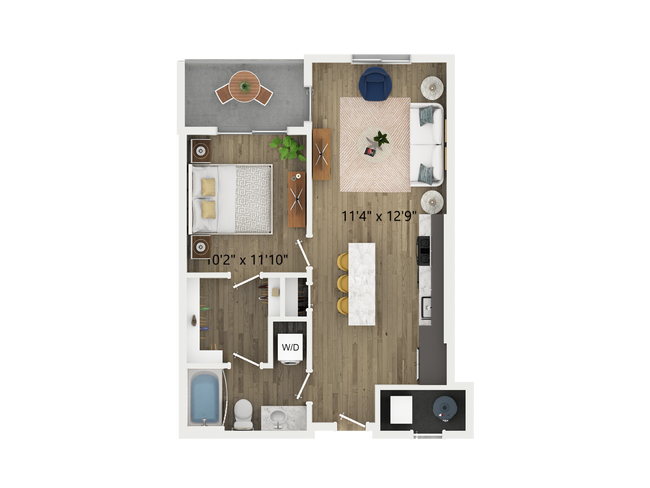 Floorplan - Karve on Broadway