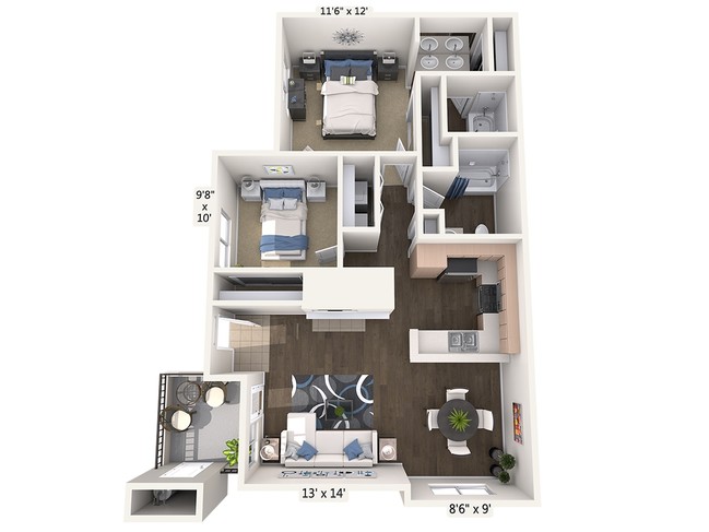 Floorplan - Avalon Mission Oaks