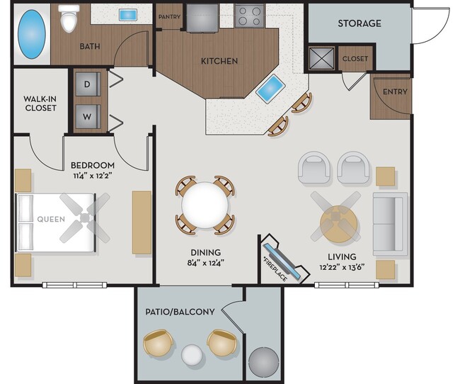 Floorplan - Settlers Ridge Apartments