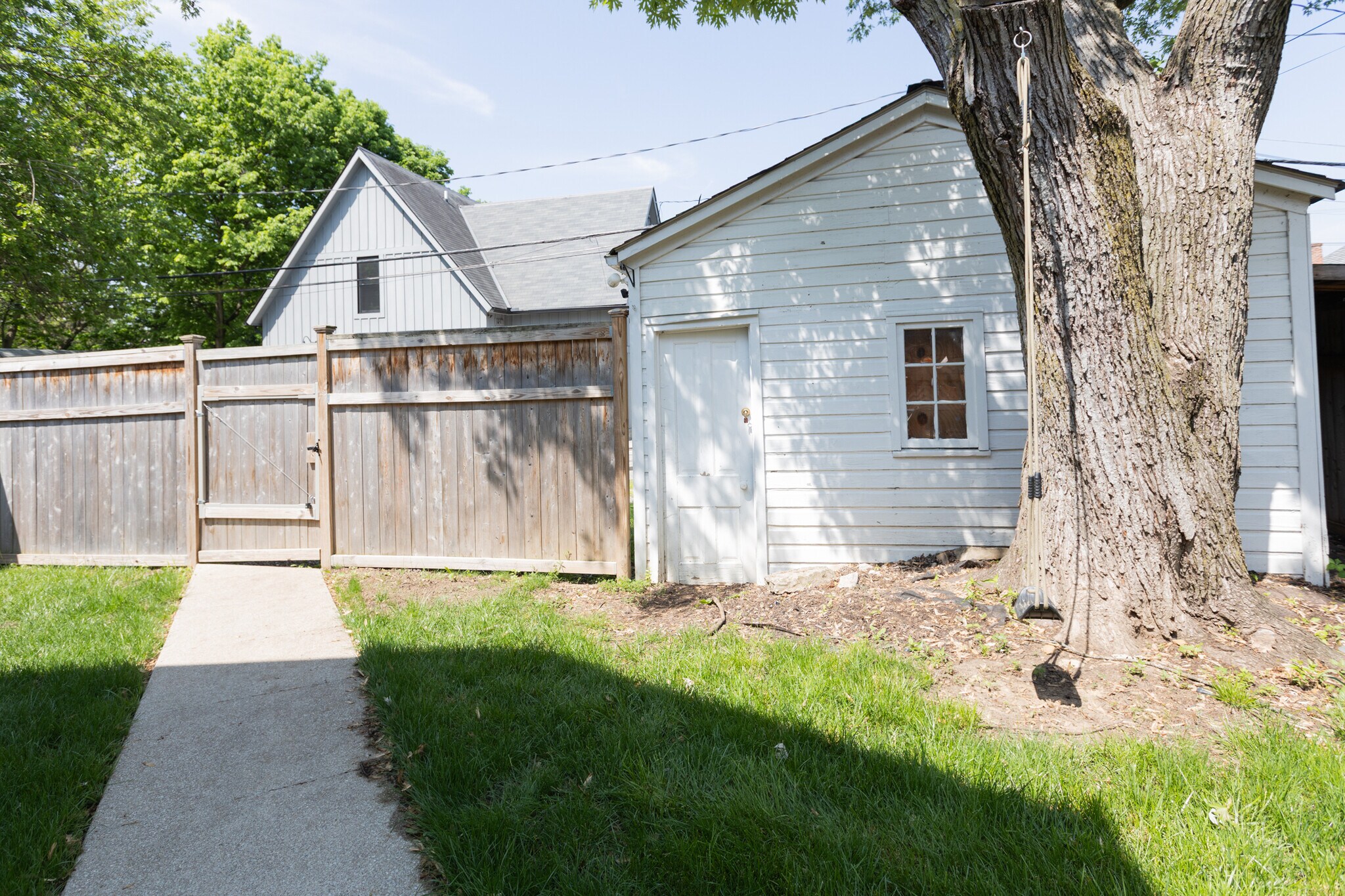 fenced in backyard - 953 Dennison Ave