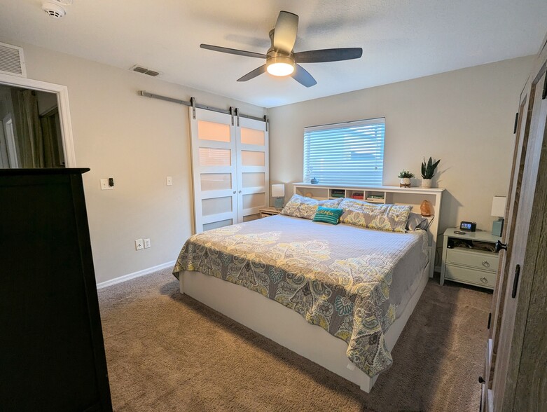 Primary Bedroom with Large Custom Built-In Closet - 808 9th Ave N