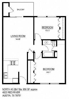Floorplan - North 40