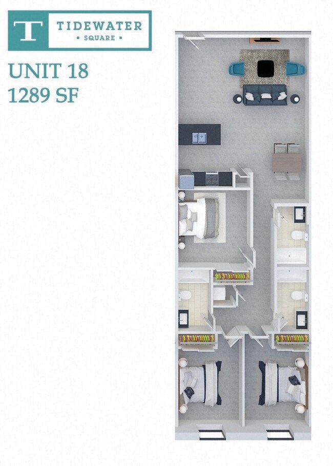 Floorplan - Tidewater Square