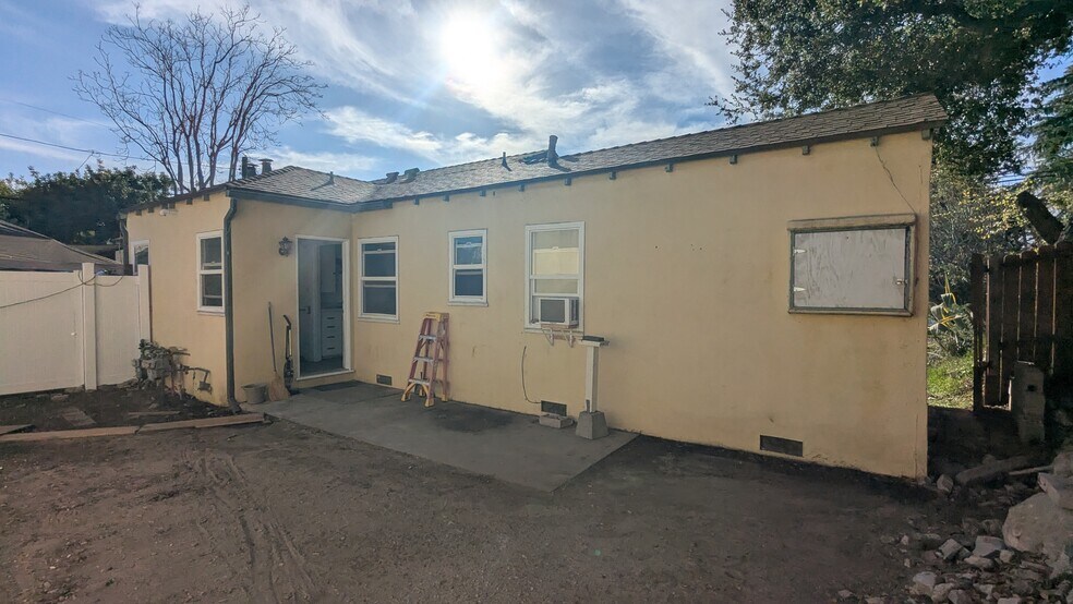 Backyard - 10204 Fairgrove Ave