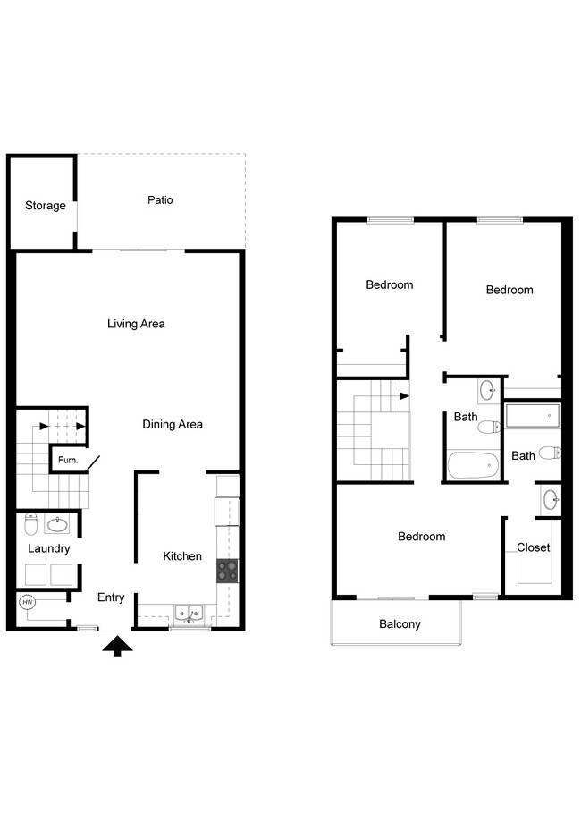 Floorplan - Viking Apartments and Townhouses