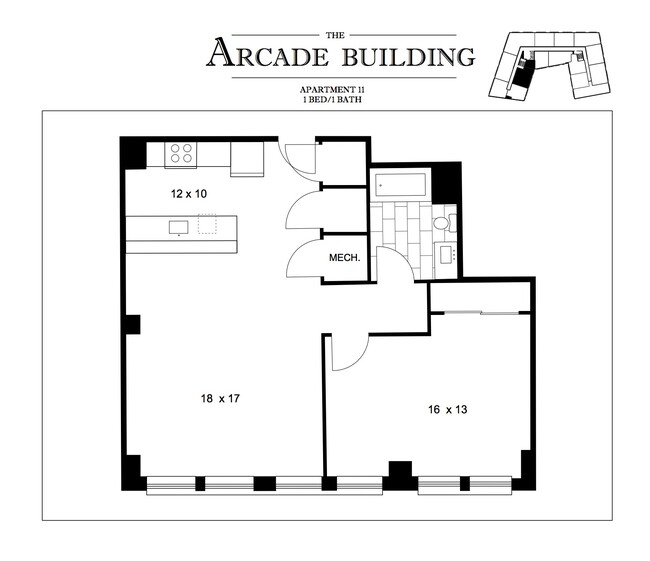 Floorplan - The Arcade Building