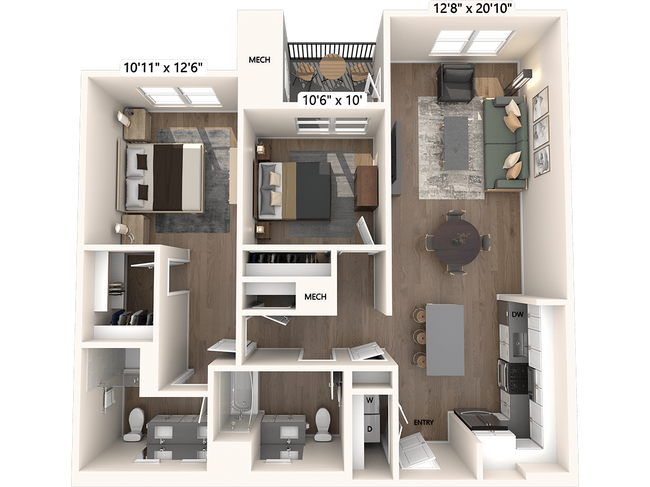 Floorplan - Avalon W Squared