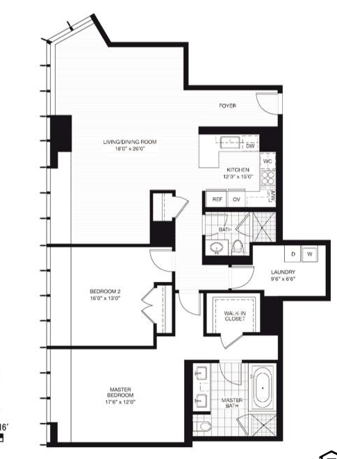 2BR/2BA - Millennium Tower