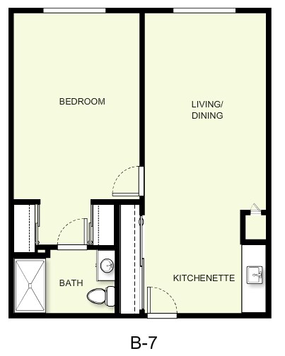 1BR/1BA - The Lodge at Wake Forest
