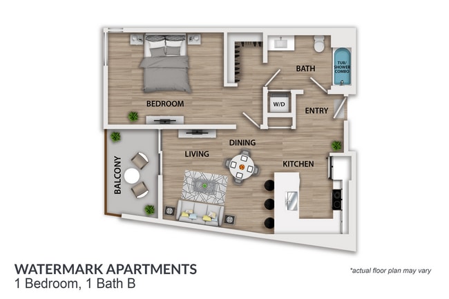 Floorplan - Watermark Apartments