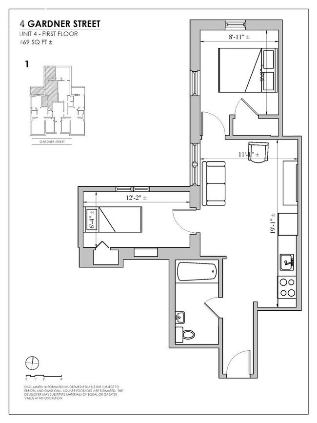 Building Photo - Avl NOW - No Fee! Renovated 1.5BR in Allst...