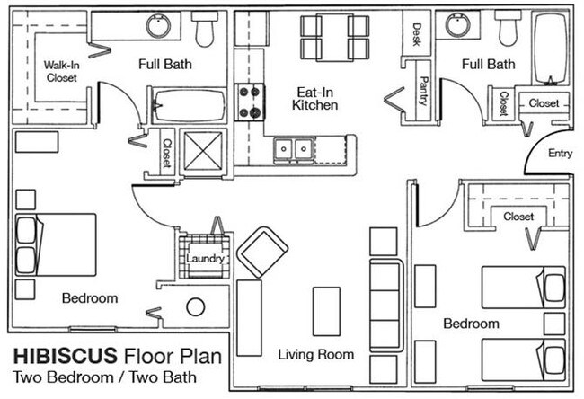 Floorplan - Wilmington Apartments