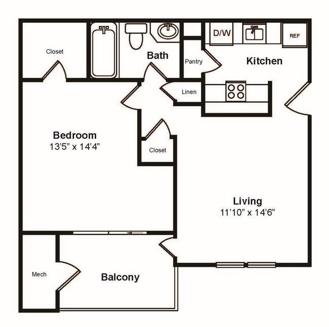 Floorplan - Windsor Peachtree Corners