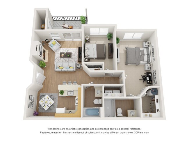 Floorplan - Prairie Home Apartments