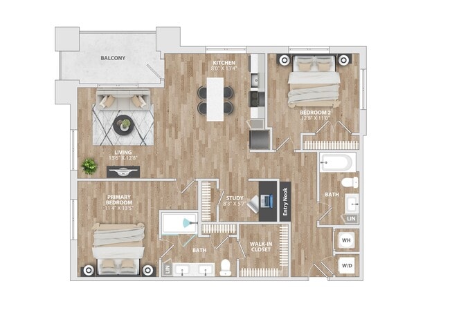 Floorplan - South and Hollis