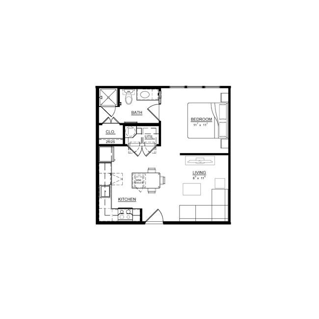 Floorplan - Magnolia on Moser