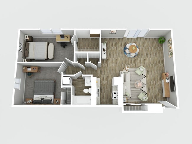 Floorplan - Auburn Park Apartments