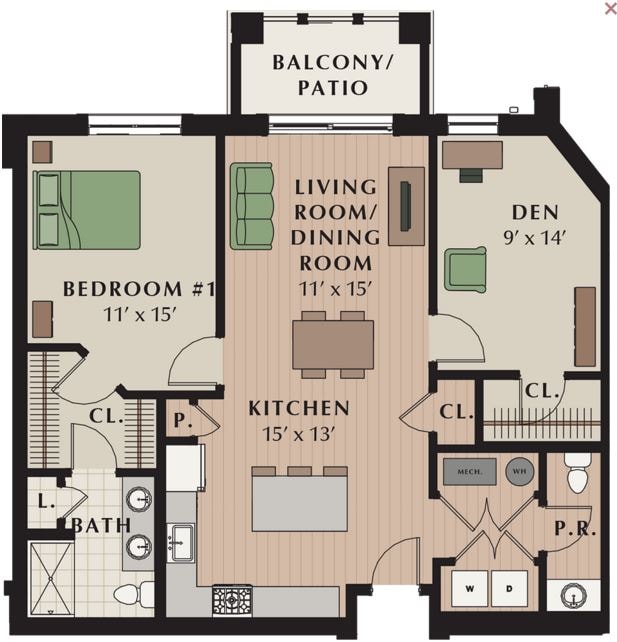 Floorplan - Meridian at Eagleview