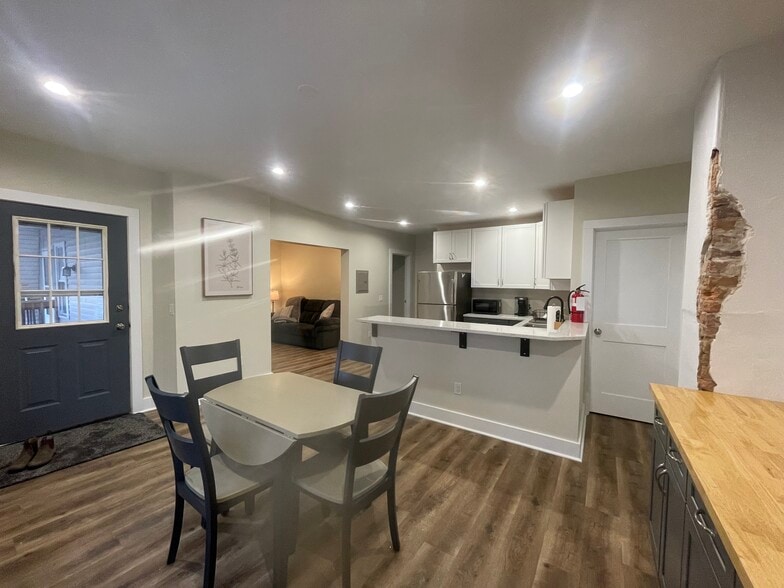 Kitchen view, into LR - 151 E Allen St