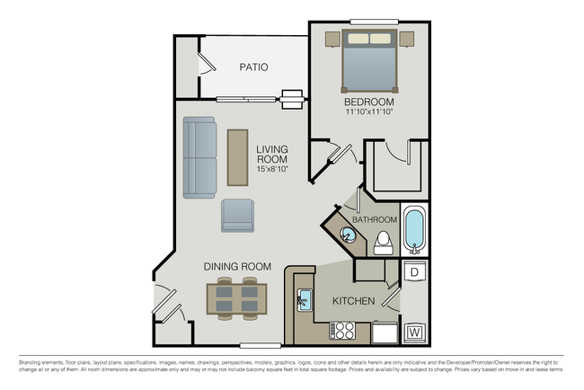 Floorplan - The Carlyle