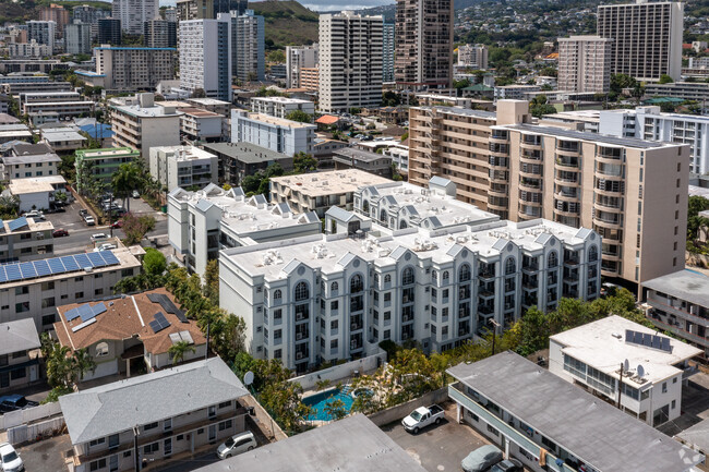 Aerial Photo - Fountains at Makiki