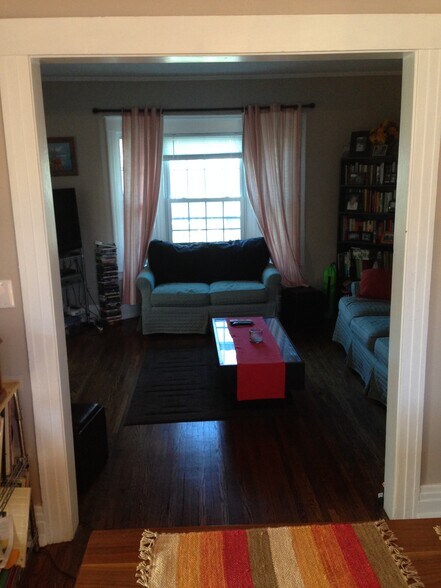 Living Room from dining room - 203 Hillside Ave