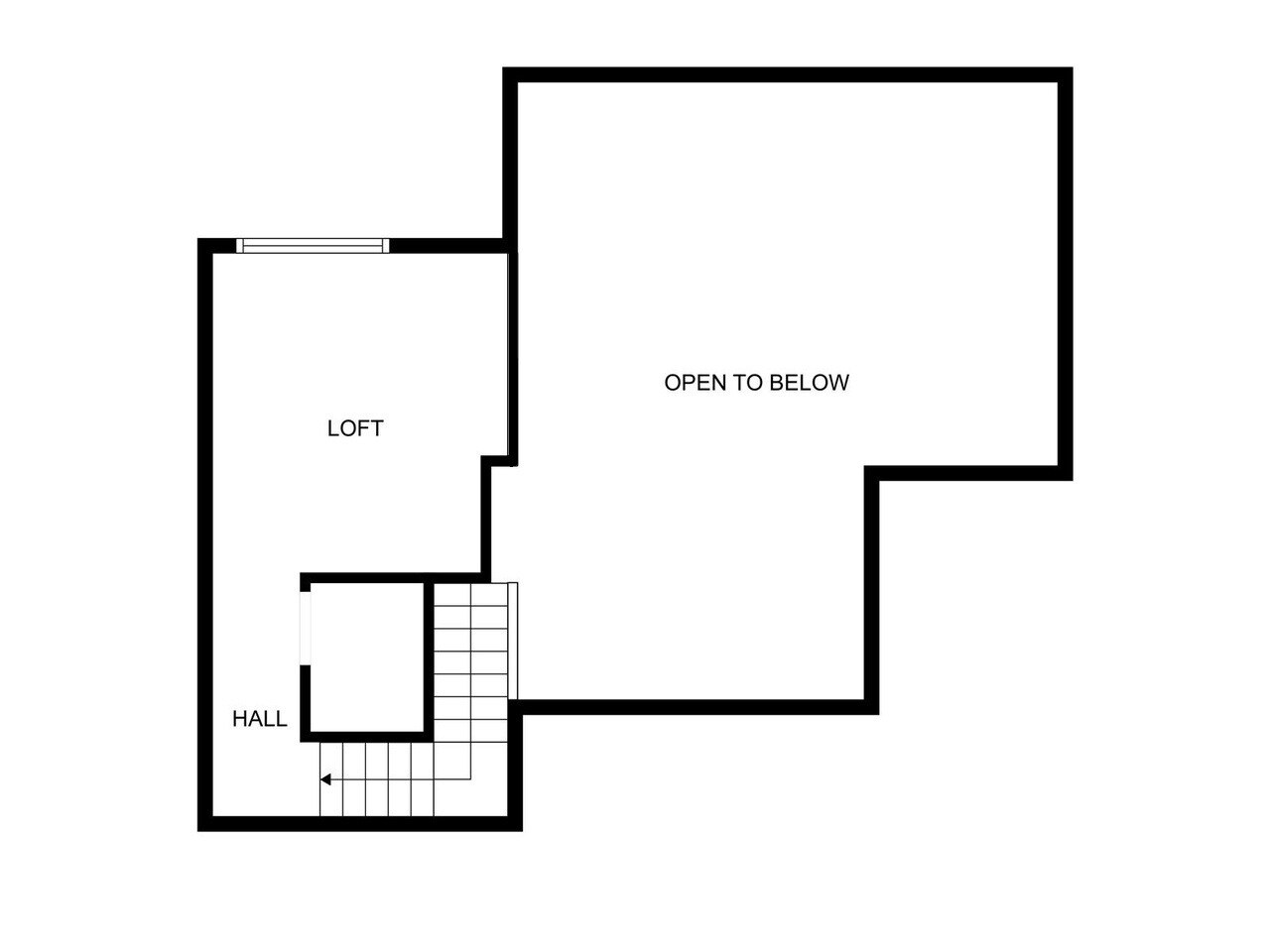 Top Floor Layout - 4070 S Atchison Way