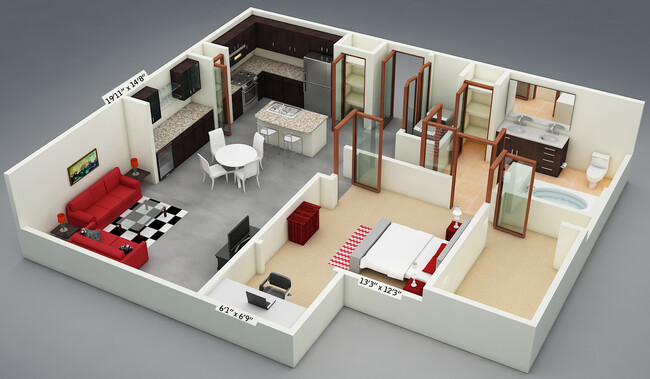 Floorplan - La Frontera Square