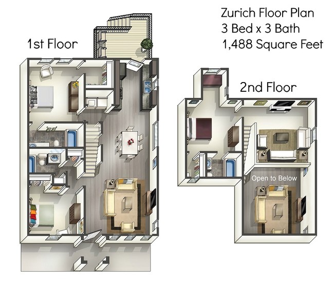 Floorplan - Rose Monte Nouveau