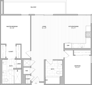 Floorplan - Domain Weho