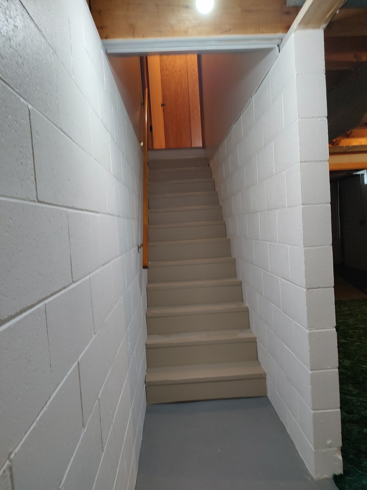 Basement staircase - 719 Moreland Ave