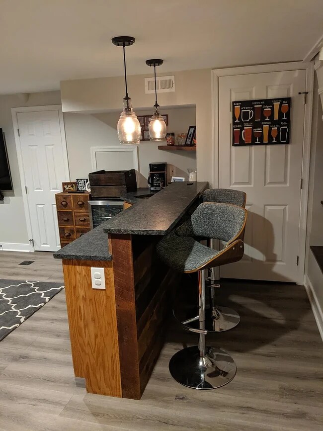 Wet bar entry to laundry room - 4405 W Franklin St