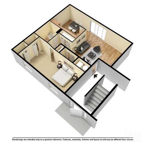 Floorplan - Knoll Ridge Townhomes & Apartments