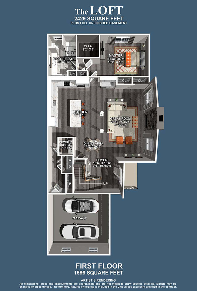 Floorplan - Alpine at Mountainside Townhomes