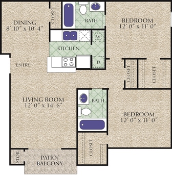 Floorplan - Southern Oaks