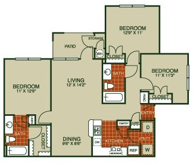 Floorplan - Willow Park