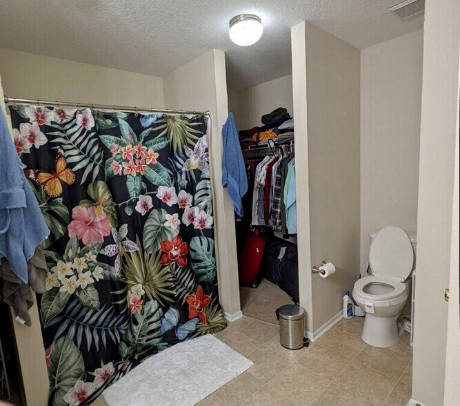 Master Bath with 2nd of two closets - 1128 Park Green Pl