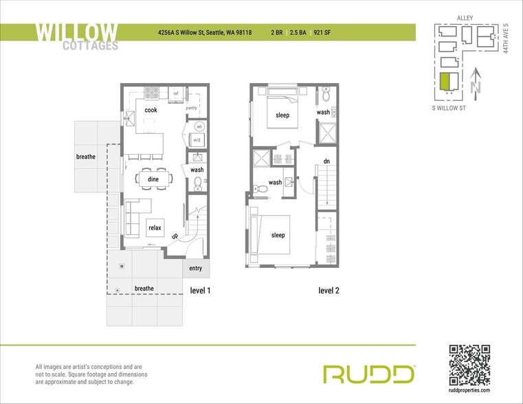 Interior Photo - Willow Cottages