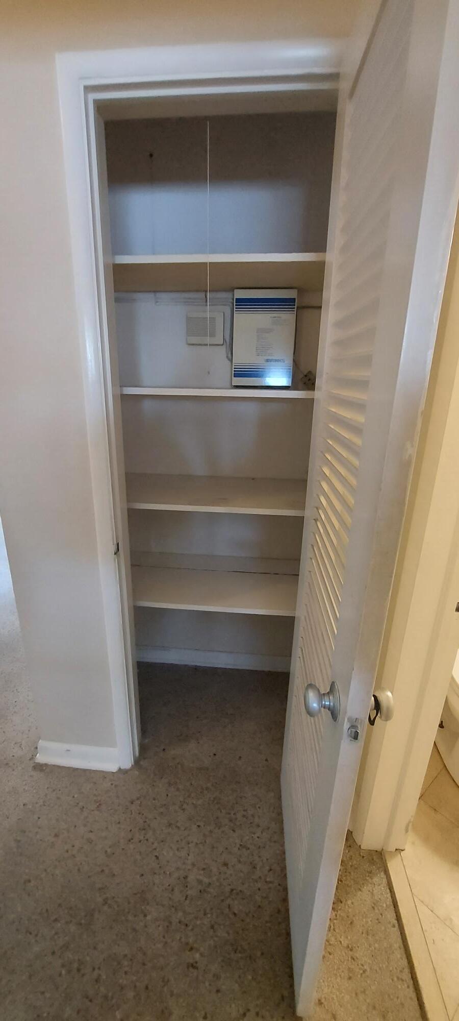 Hallway Linen Closet - 228 Beverly Dr