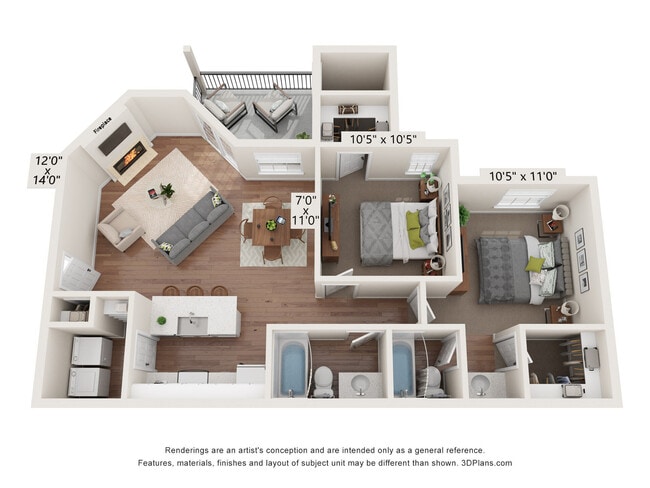Floorplan - Dixon at Stonegate