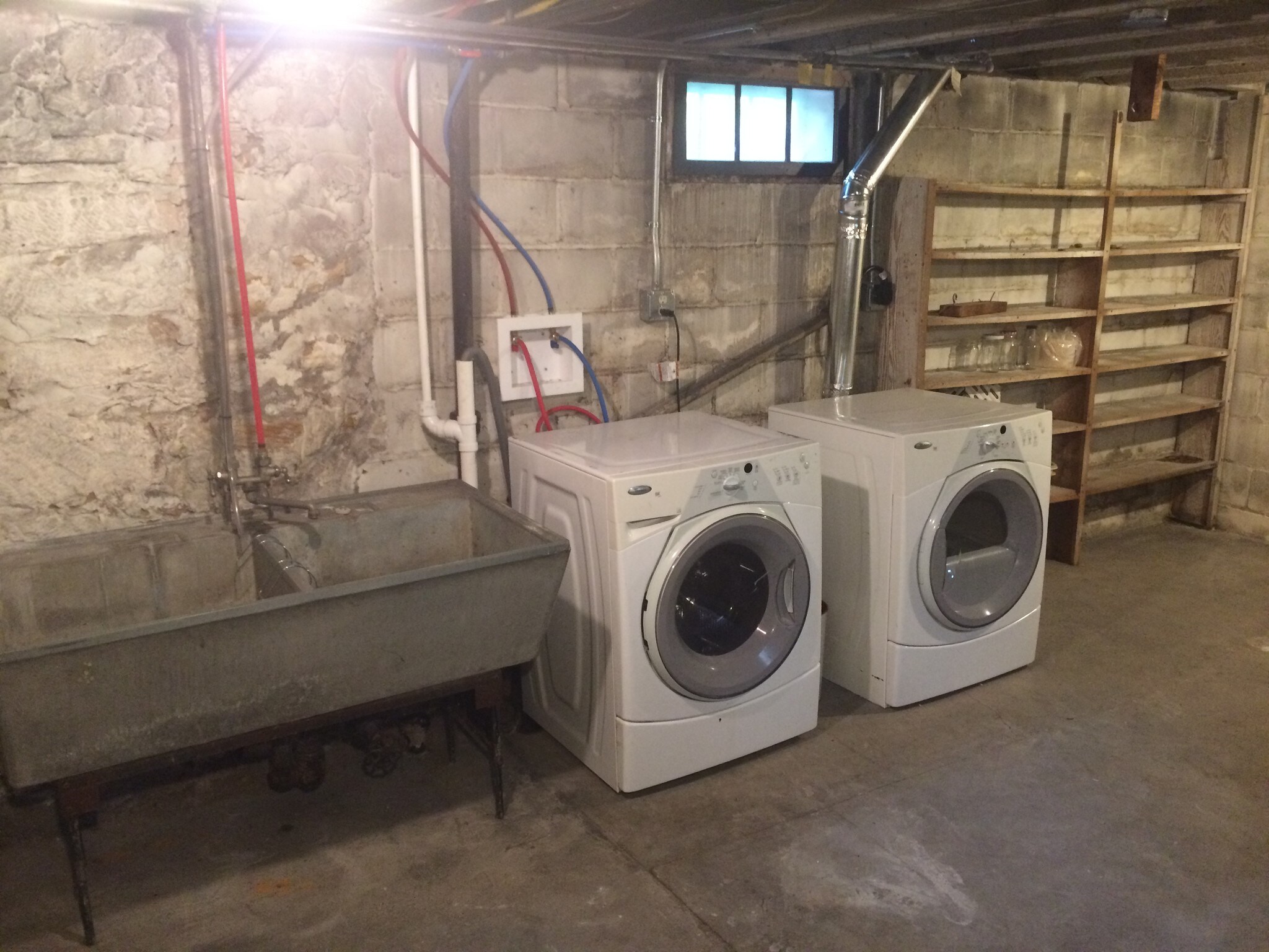 Basement laundry (shared) - 807 E Grand Ave