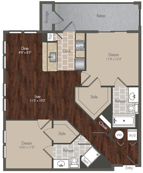 Floorplan - Prairie Crossing