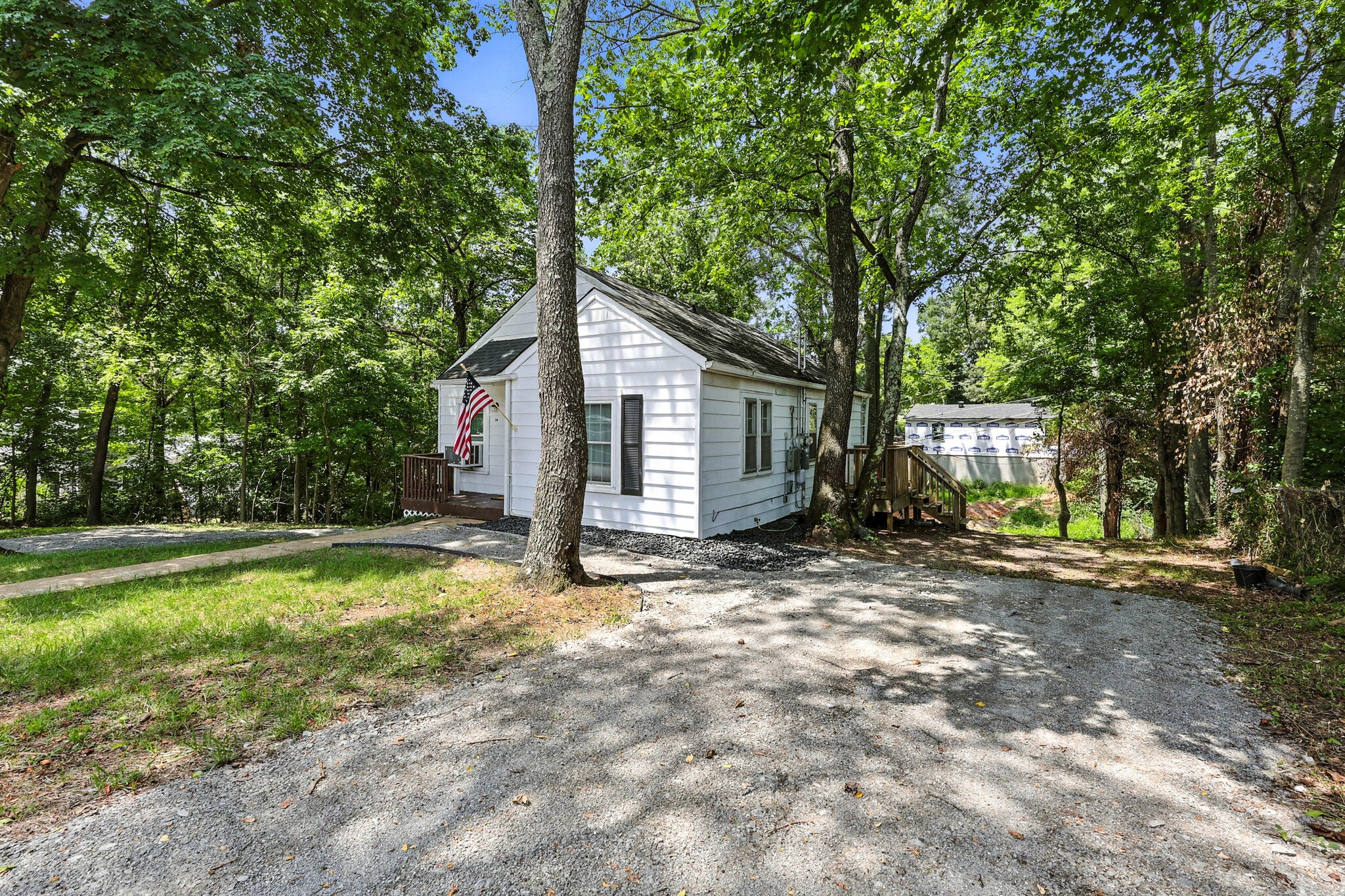 Private parking driveway and walkway into the home. - 1 Proctor Dr
