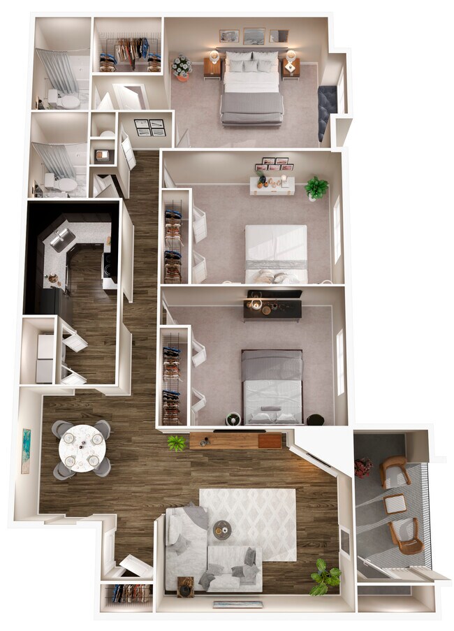 Floorplan - The Overlook at St. Thomas