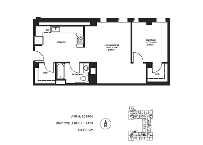 Floorplan - Somerset Place Apartments