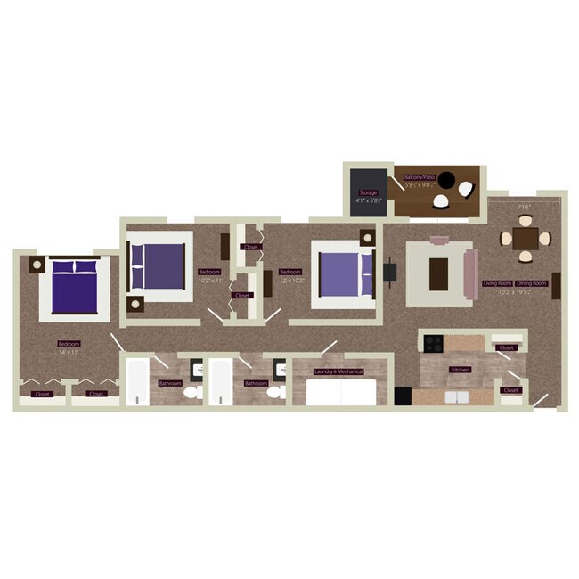 Floorplan - Woods Edge