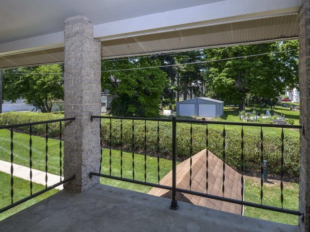 Sample Balcony View - Park Court Apartments