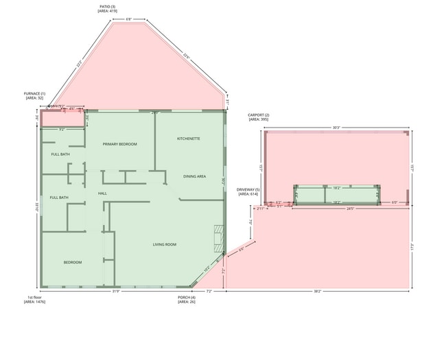 Building Photo - Beautiful 2 Bedroom / 2 Bath Bungalow Next to Hidden Valley Golf Club with Large Private Patio, N...