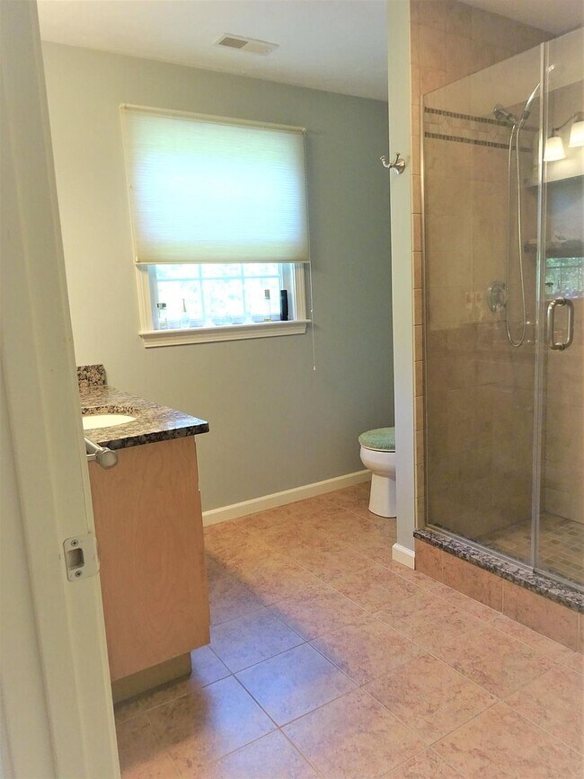 Master Bath with fully tiled shower and grantie counter top - 24 Autumn Ln