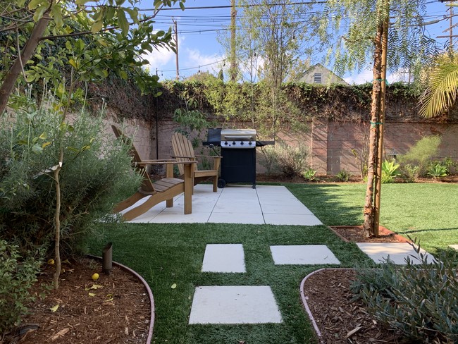 Rear yard patio 2 - 1417 Ellsmere Ave